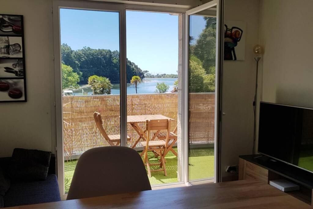 Bel Appartement La Foret-Fouesnant Vue Sur La Baie Exterior photo